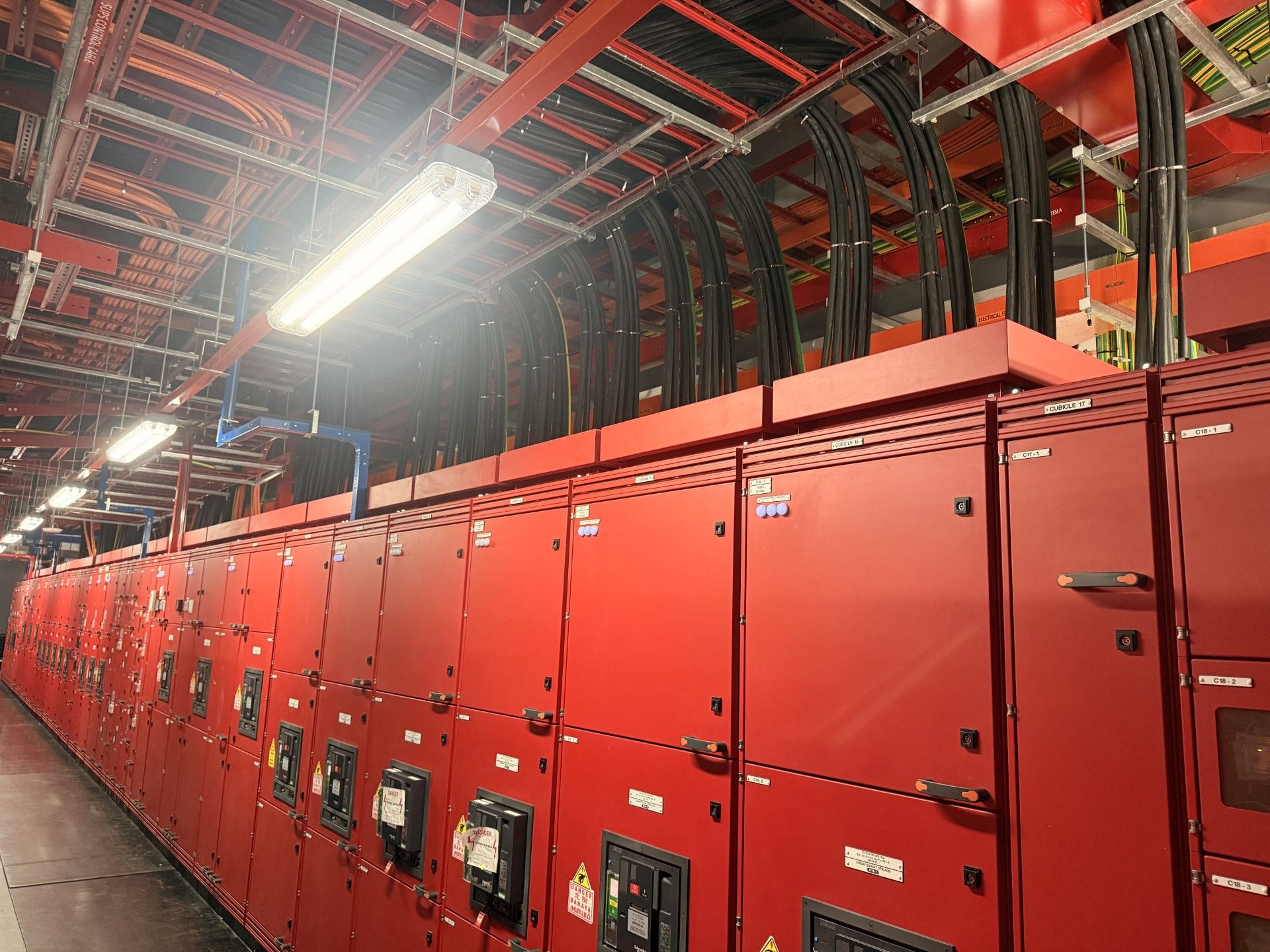 Electrical switchgear and cable infrastructure reviewed as part of the assurance program